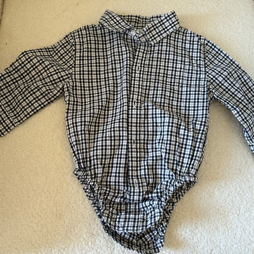 Baby button down shirt